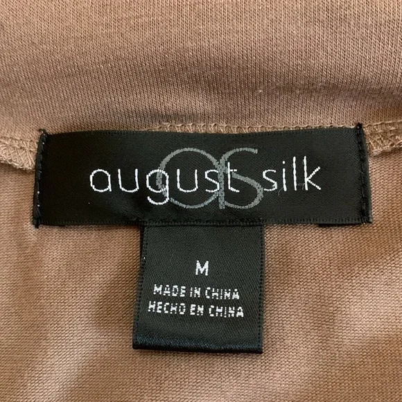 August Silk Open Jacket with draped front - Picture 6 of 16